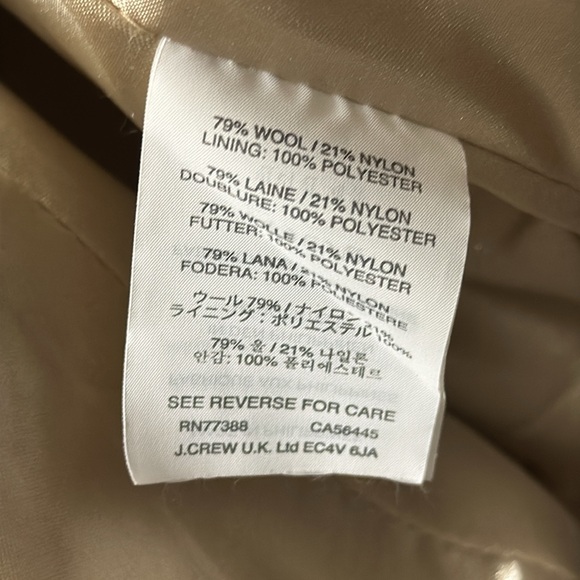 JCrew Stadium Cloth Coat - Picture 5 of 5